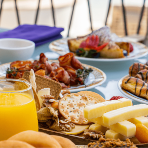 Giardino Breakfast buffet at Palazzo Versace Hotel Brunches